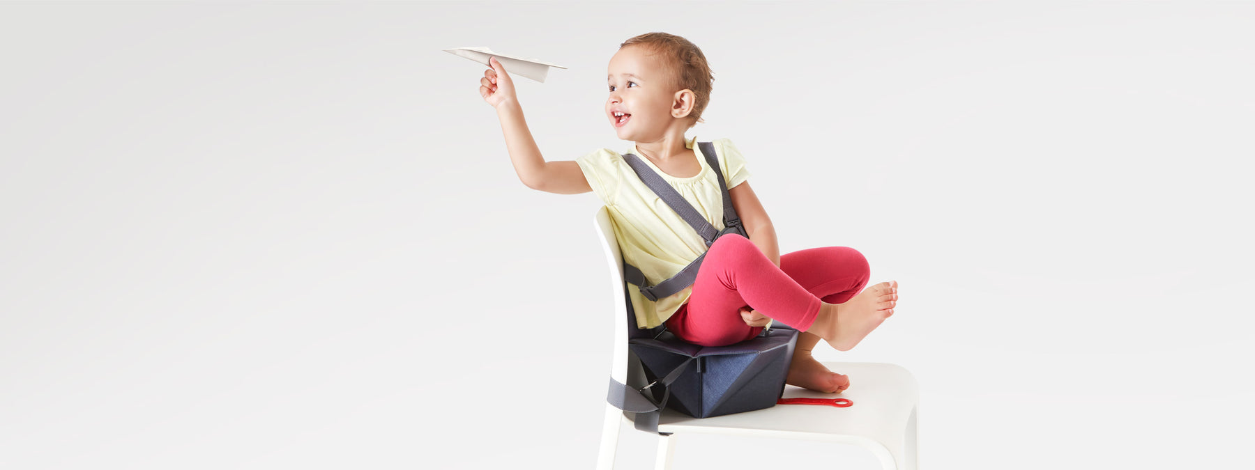 Bombol foldable Pop-Up booster with moving kid